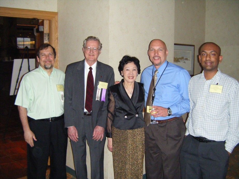 With Prof. Fedkiw, Prof. Newman and Prof. Weidner